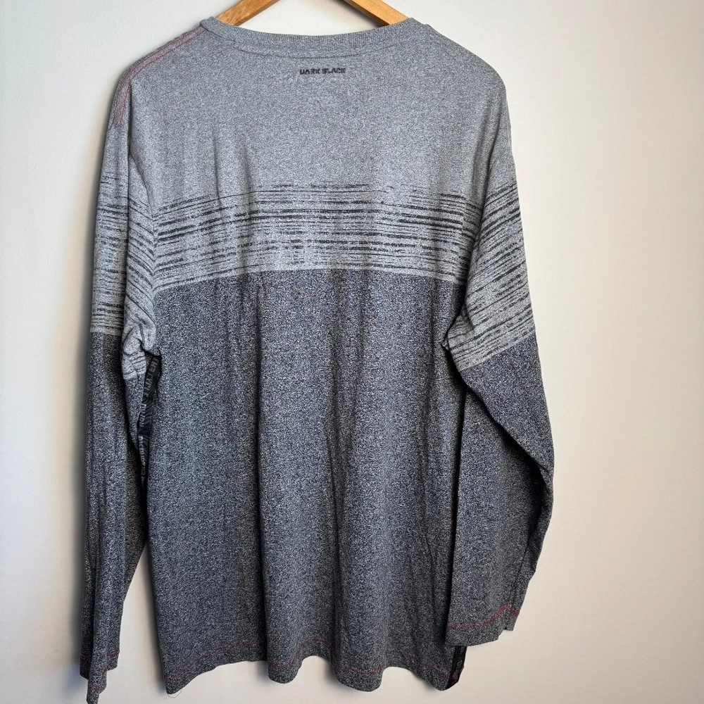 Dark Black‎ by Projek Raw XXL Men's Long Sleeve T-Shirt Marled Gray Streetwear - Picture 7 of 14